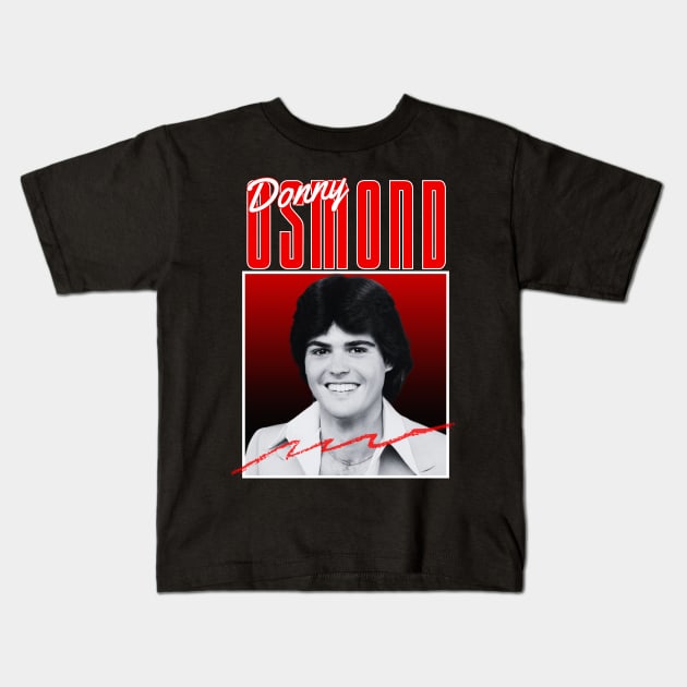 donny osmond///original retro Kids T-Shirt by DetikWaktu